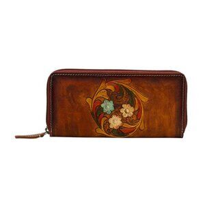 Myra Bag - Floral Circular Wallet